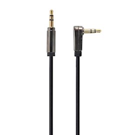 აუდიო კაბელი Gembird CCAPB-444L-1M Right angle 3,5 mm stereo audio cable 1 m blister